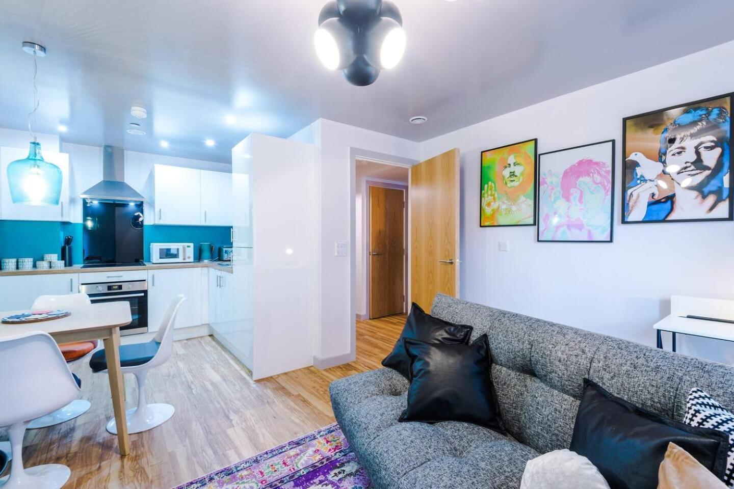 High Reviewed 1-Bed With Parking Central Location Liverpool Eksteriør billede